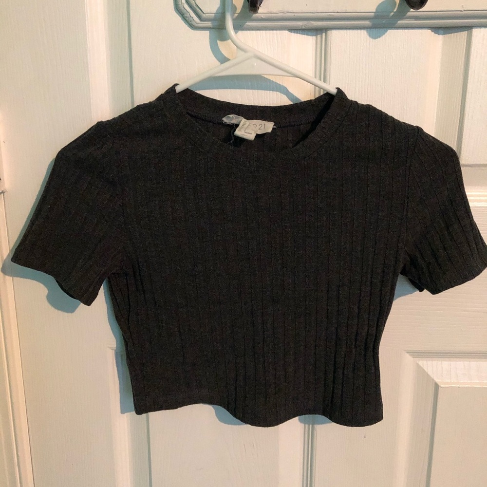 Robbed Crop Tee